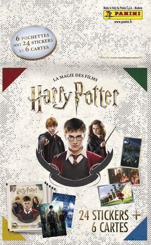 Carte Panini - Harry Potter Saga - Blister De 6 Pochettes